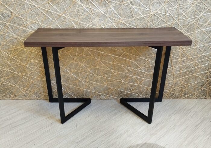 Стол-консоль B2238-1 120*40/80*h75 темный дуб