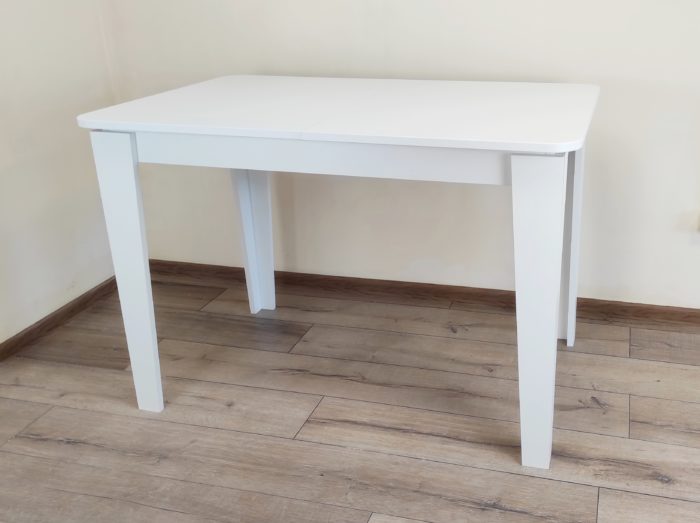 Стол обеденный KEWIN 110/145х70хh75,5, белый
