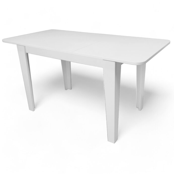 Стол обеденный KEWIN 110/145х70хh75,5, белый
