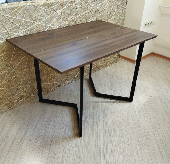 Стол-консоль B2238-1 120*40/80*h75 темный дуб