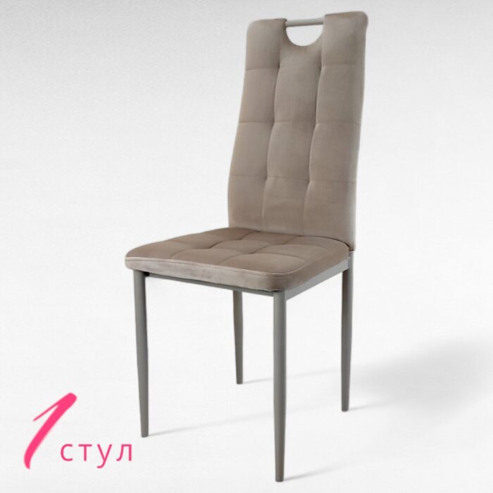 Стул DC611-1 NEW бежевый, велюр бежевый beige 104