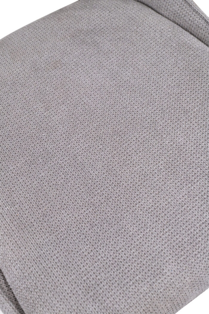 Стул вращающийся RENEE черный, шенилл светло-серый LIGHT GREY 017